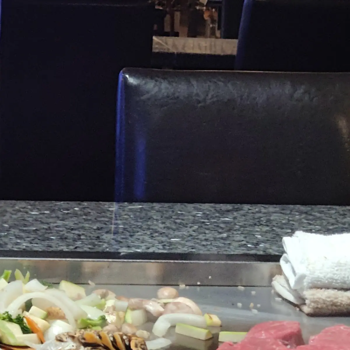 Filet Mignon and Seafood Combo Hibachi Dinner