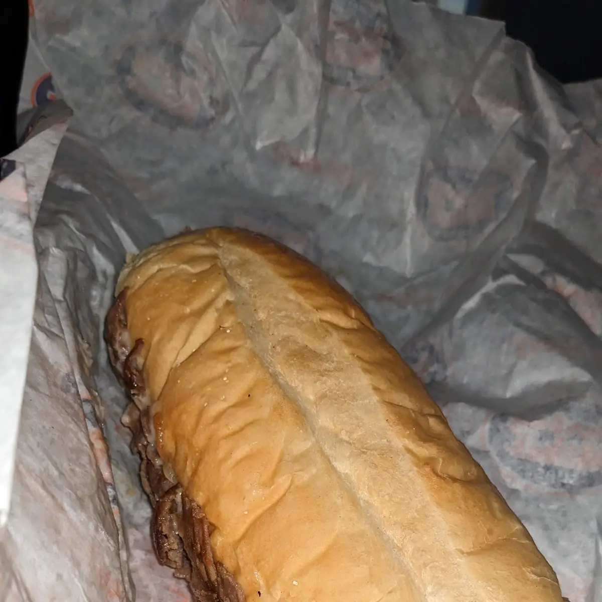 Beef Cheesesteak Chipotle Sandwich