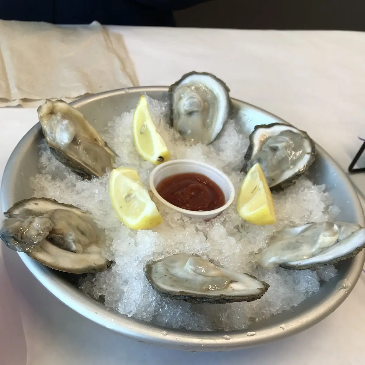 Raw Oysters Rockefeller
