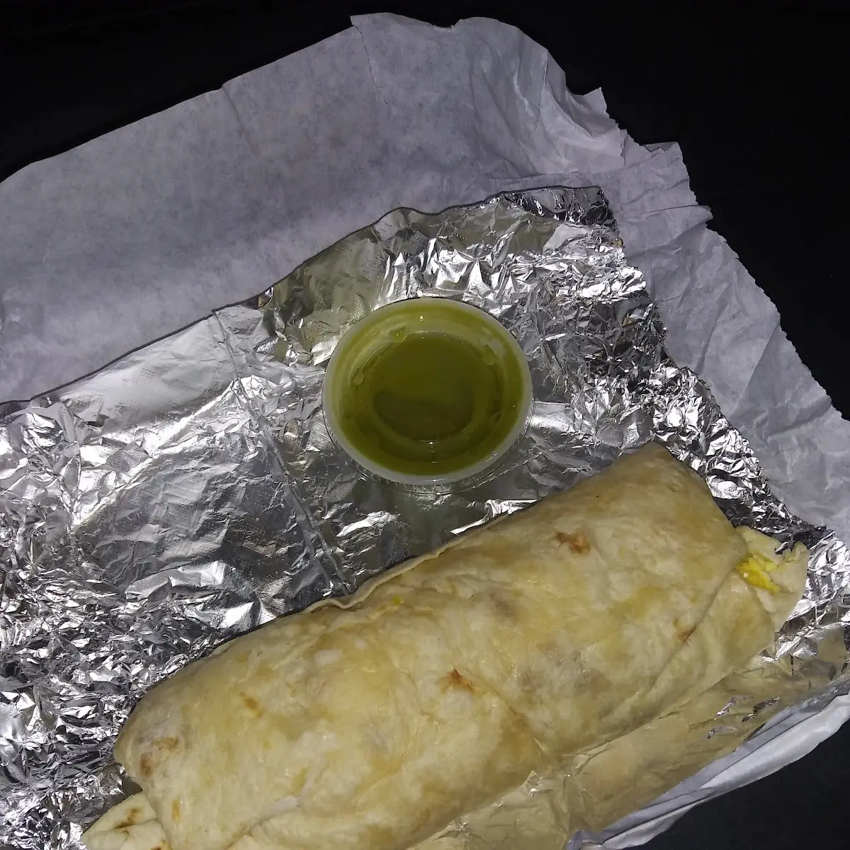 Sausage Breakfast Burrito