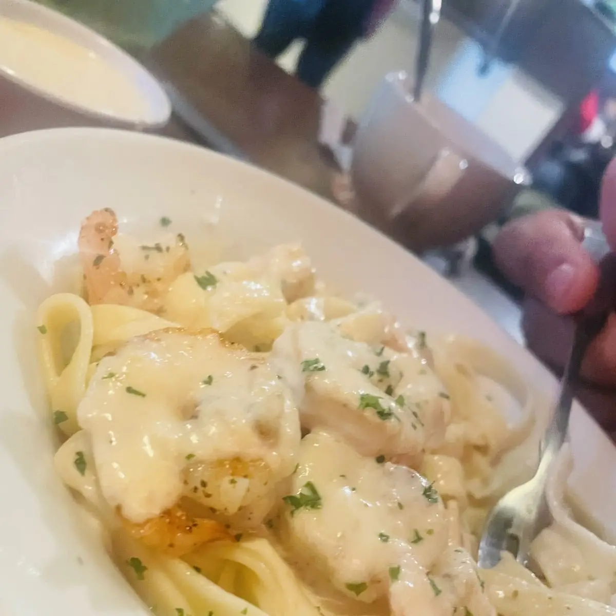 Shrimp Alfredo