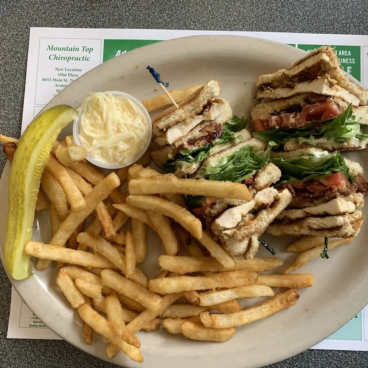 Grilled Chicken Club