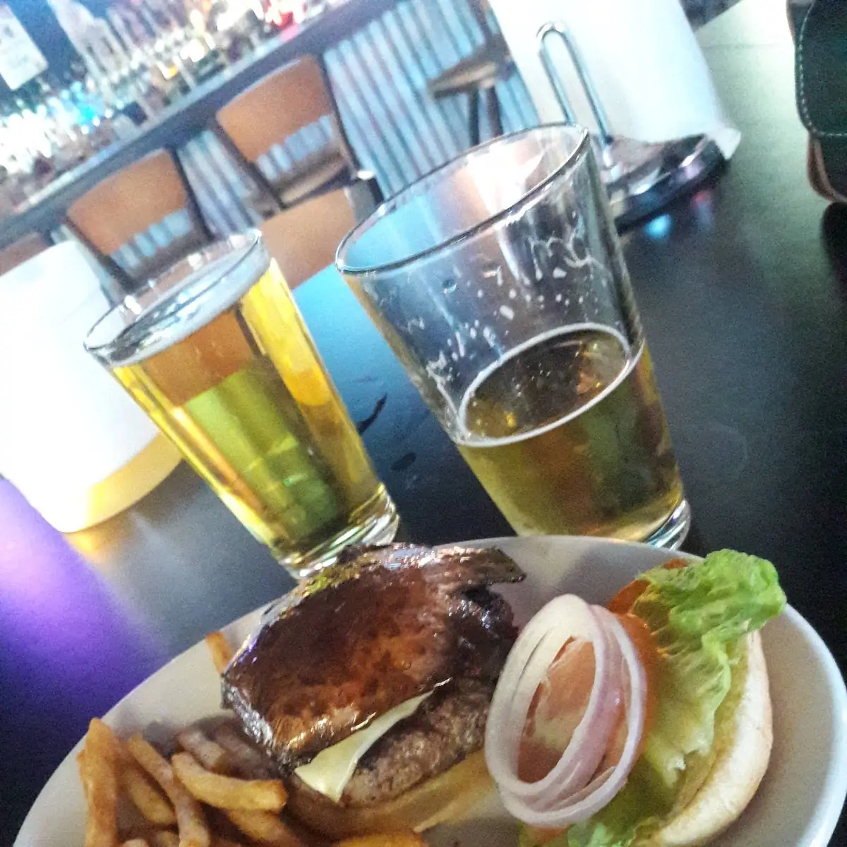 Portabella Mushroom Burger