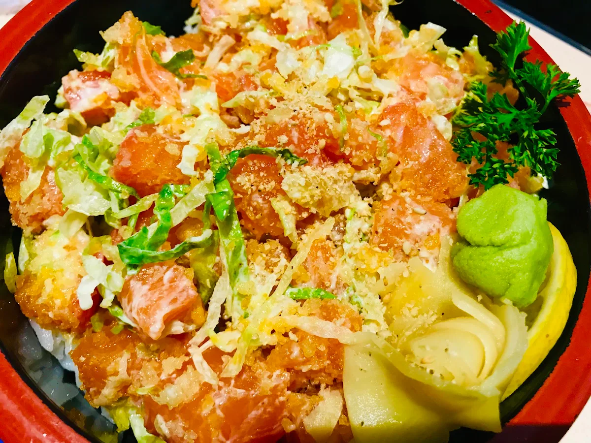 Spicy Salmon Don, Tokyo Sushi