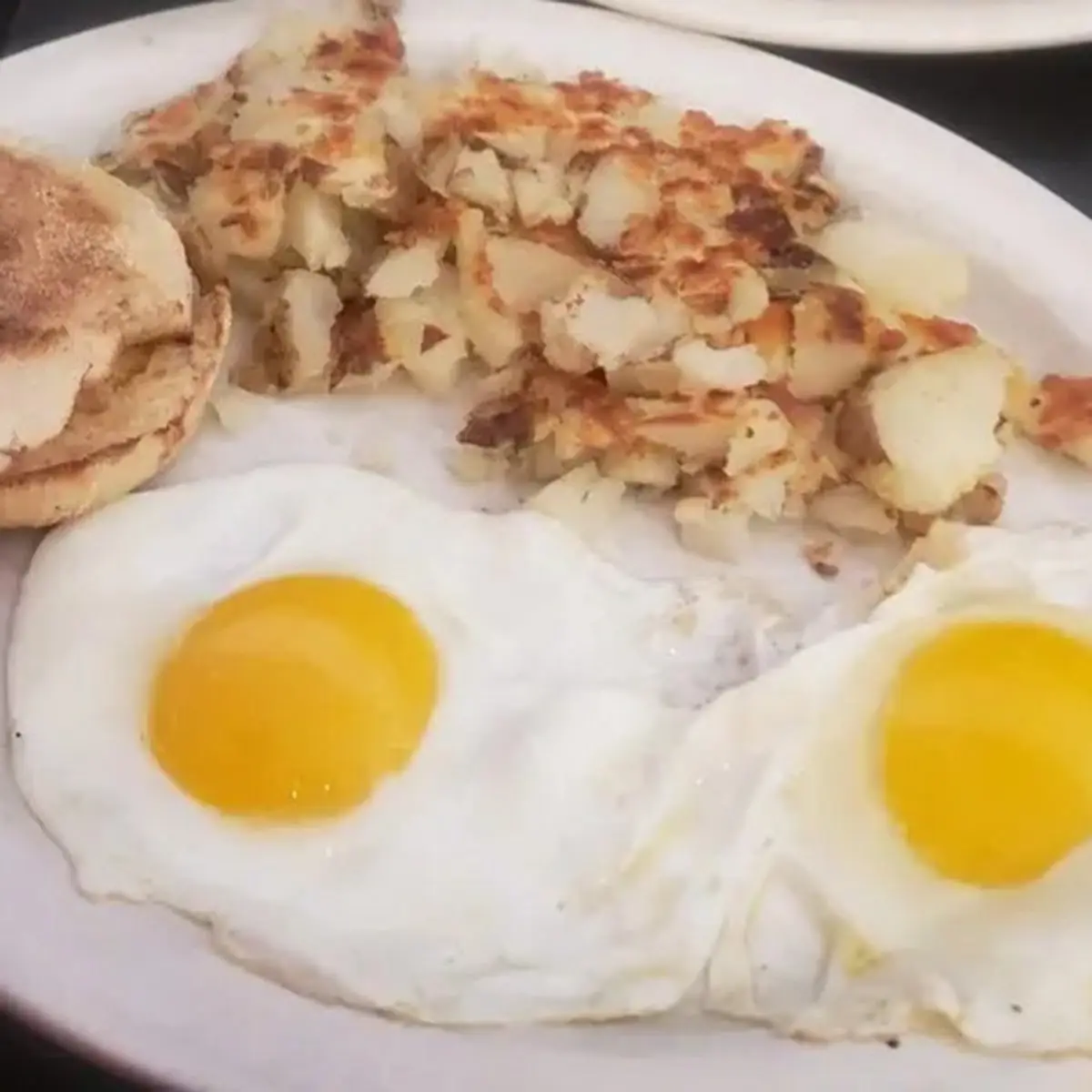 Two Eggs Biscuit and a Potatoes