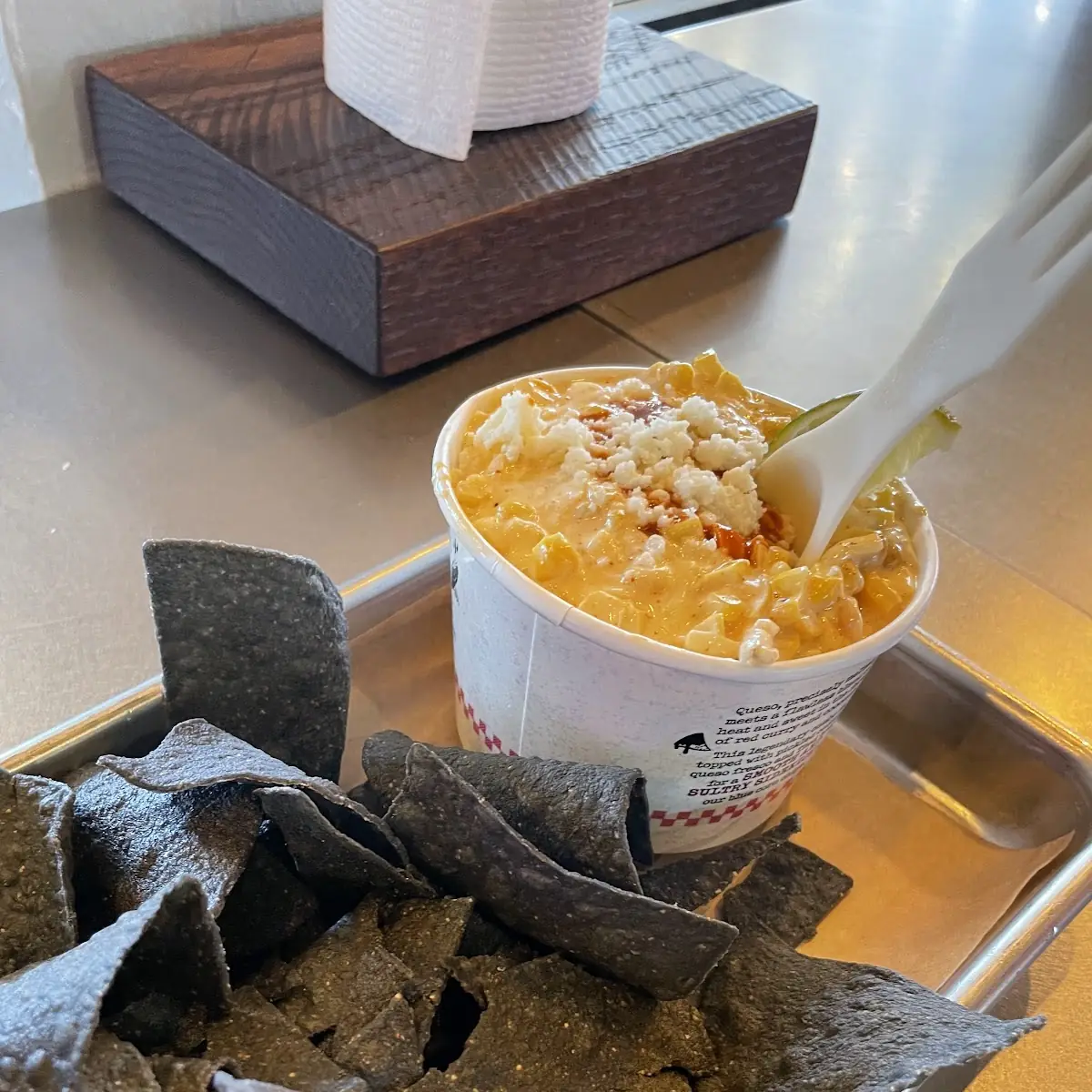 Elote and Chips