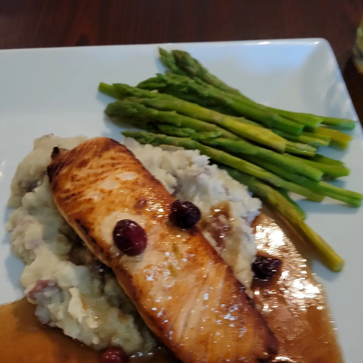 Broiled Salmon