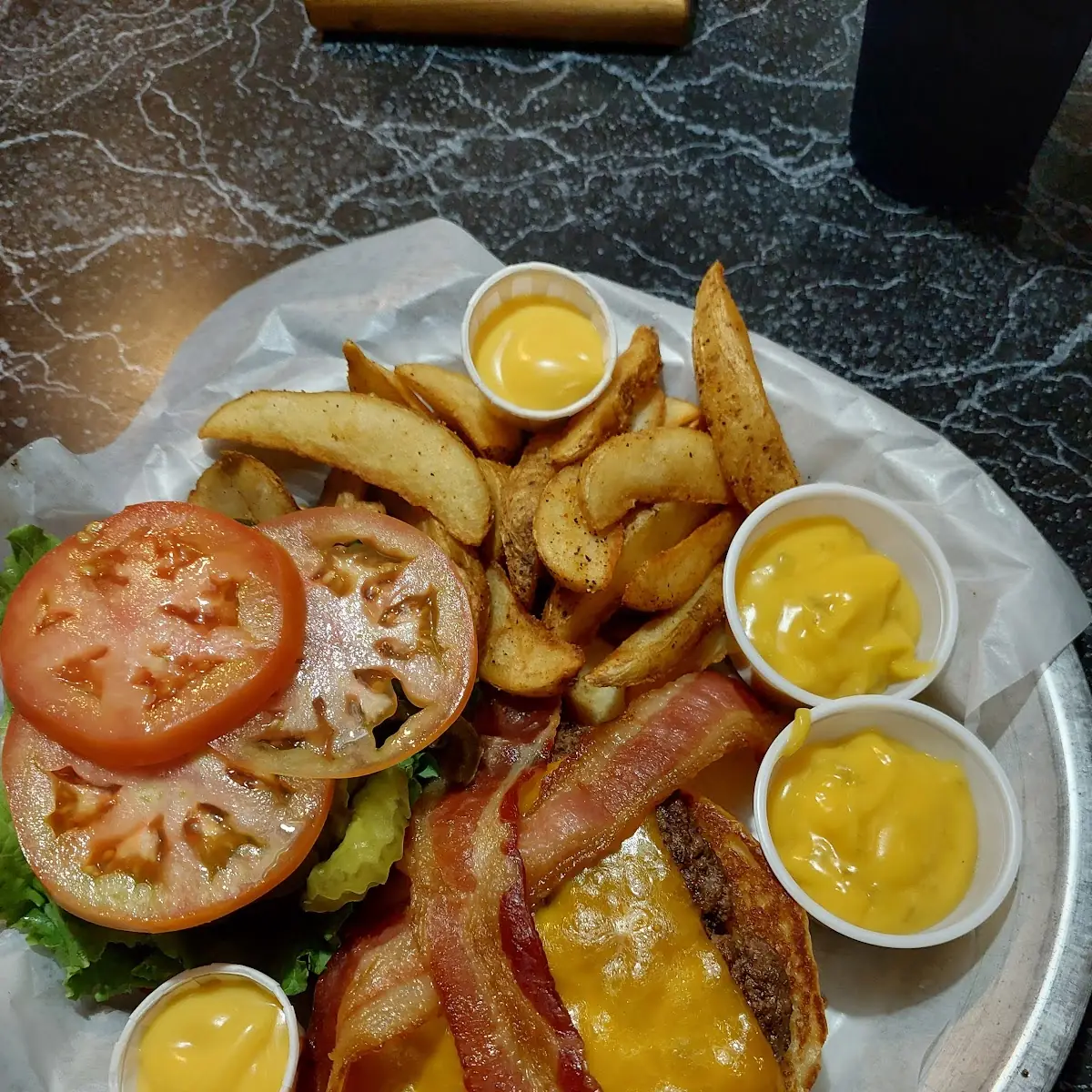 1 3 Bacon Cheese Burger