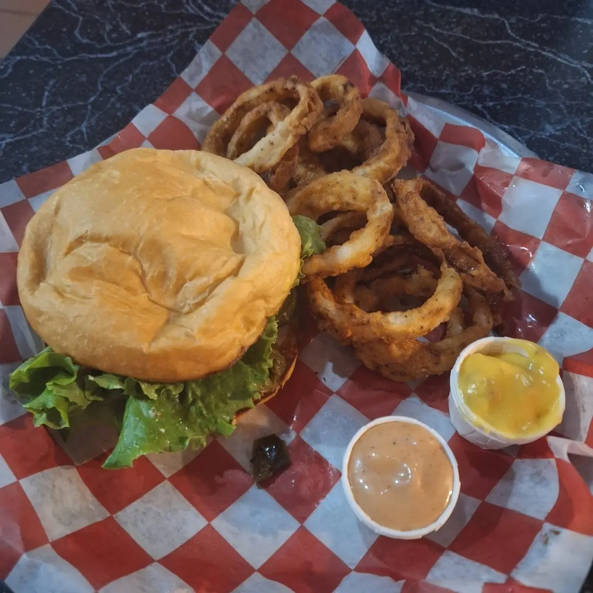 1 3 Cheeseburger with Grilled Jalapenos