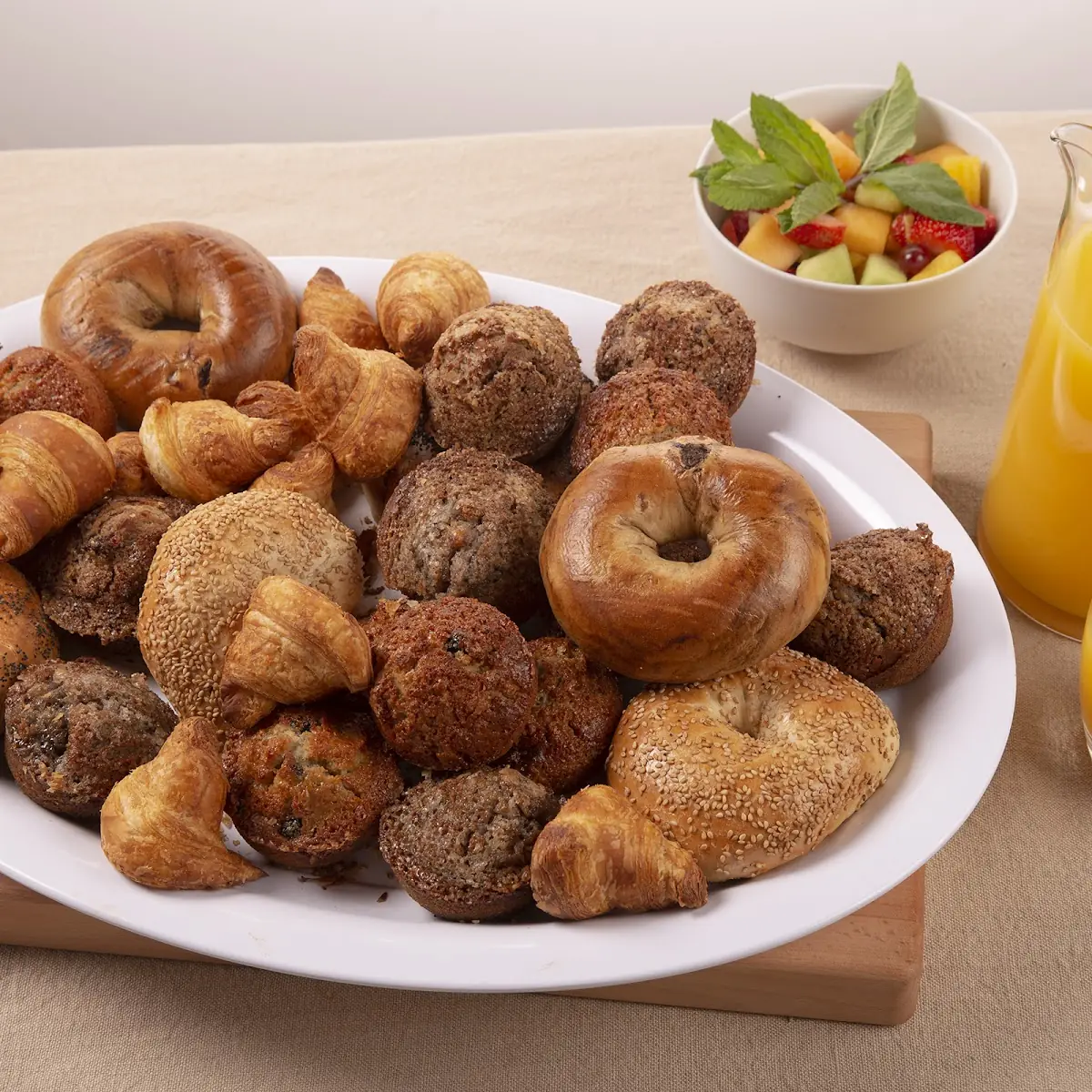 Assorted Bagels & Muffins V