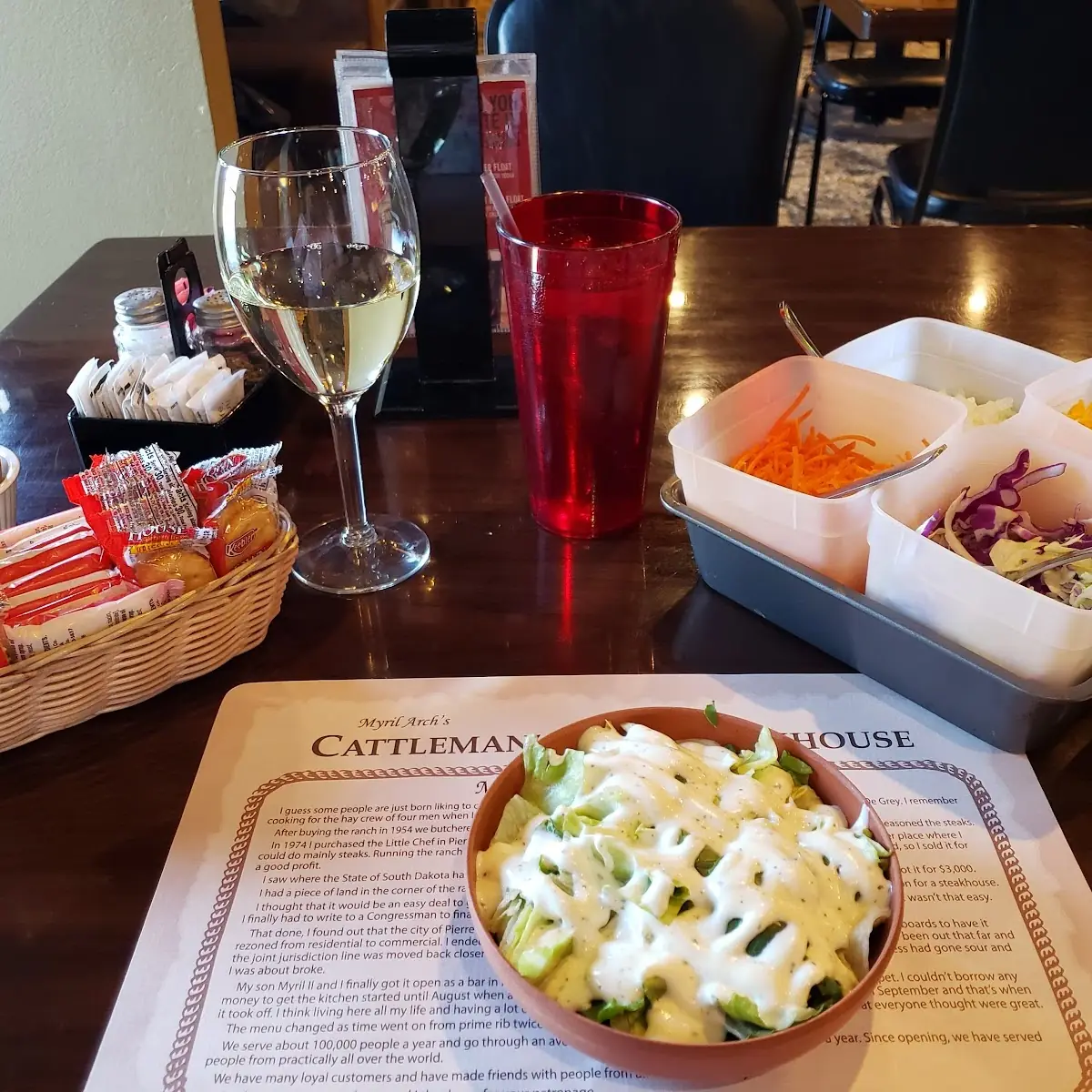 Salad & Salad Tray