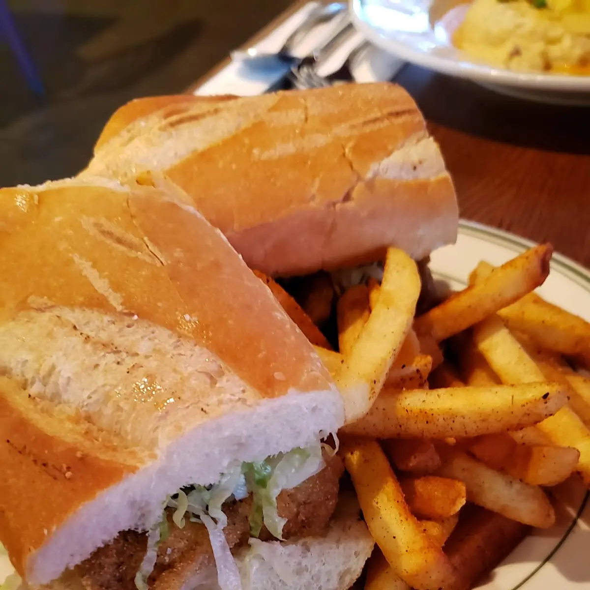 Soft Shell Crab PO Boy