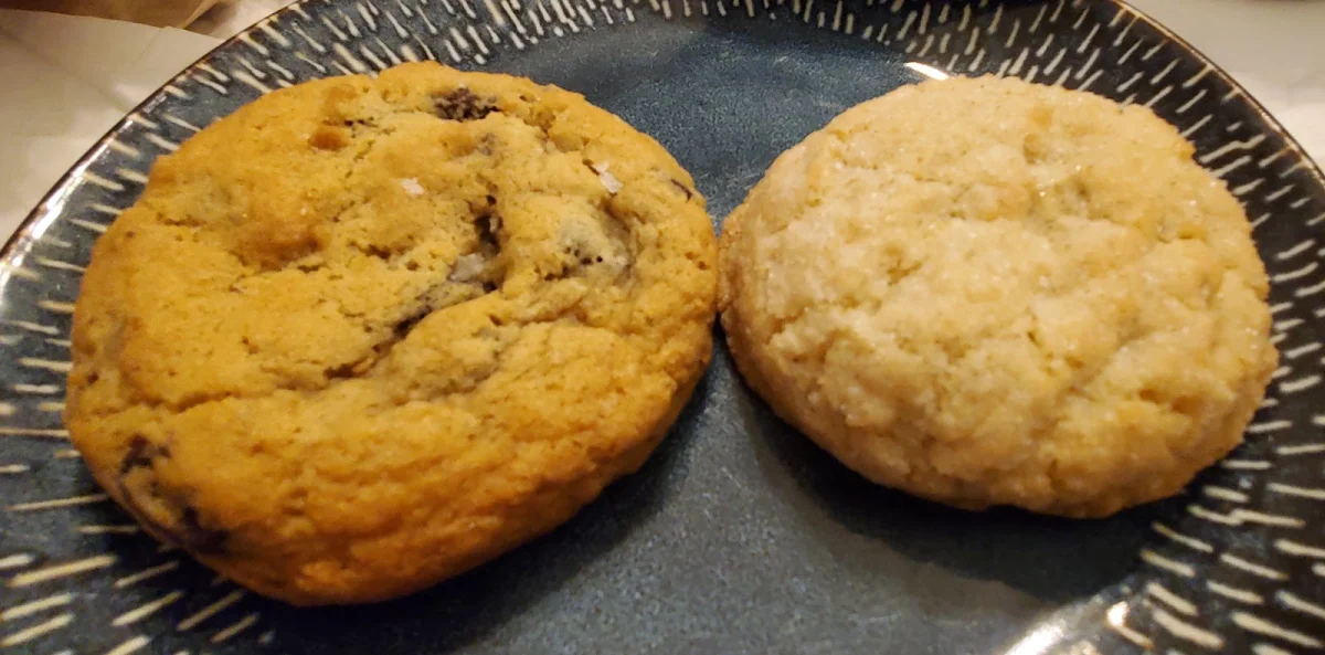 Chocolate Chip Cookie and Cocobay Cookie