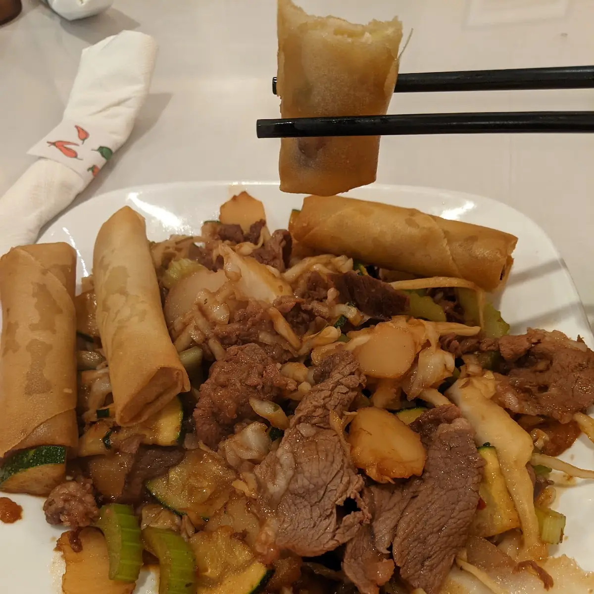Mongolian BBQ Noodles