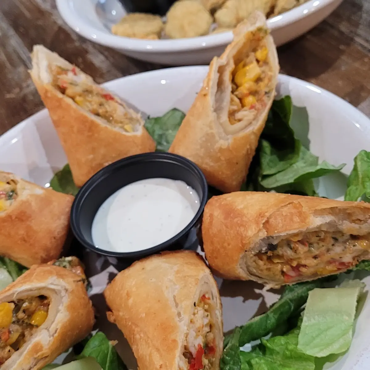 Cajun Egg Rolls