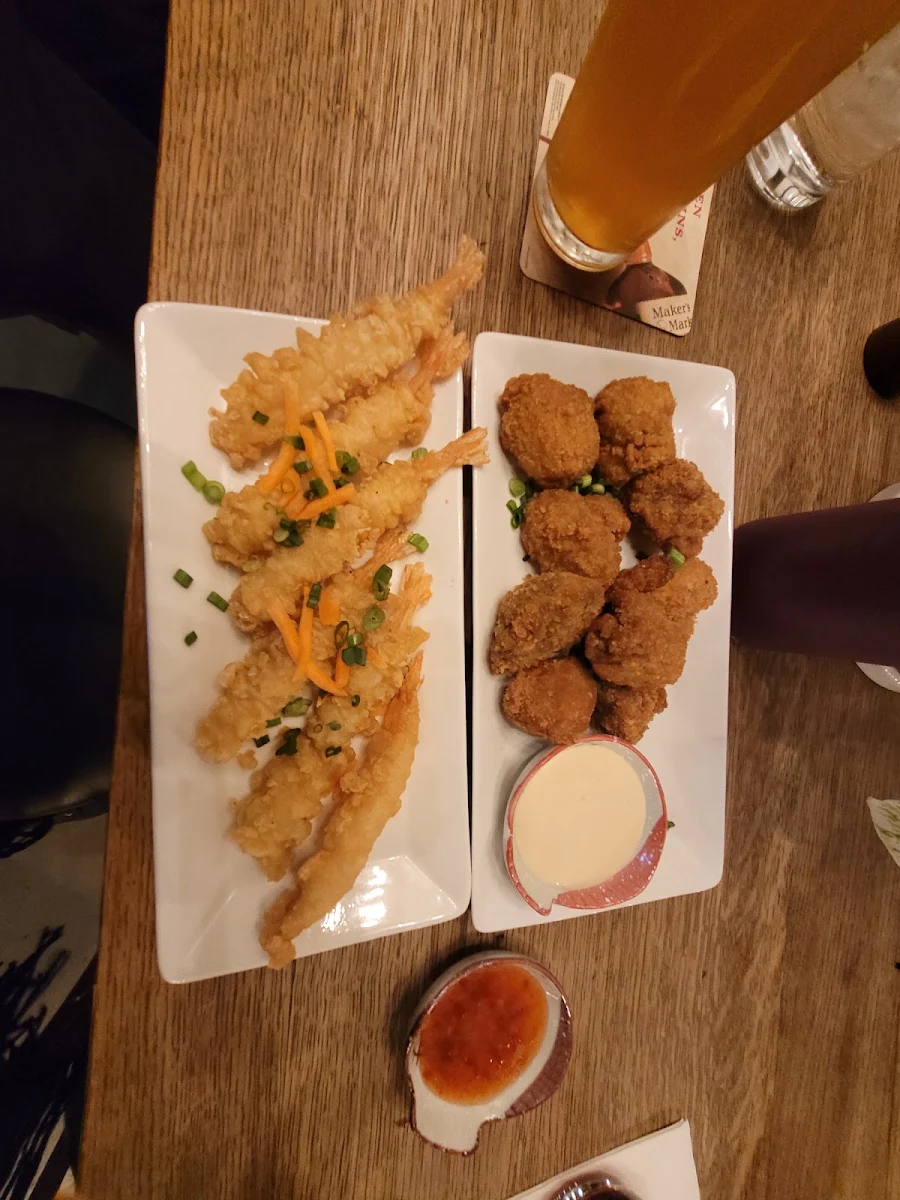 Tempura Shrimp & Crispy Mushrooms
