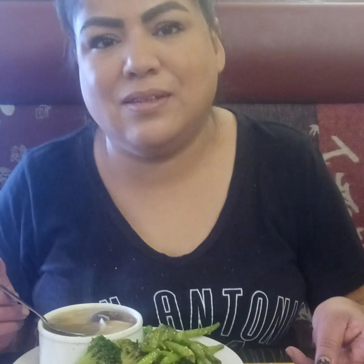 Wonton Soup & Beef Broccoli with Fried Rice