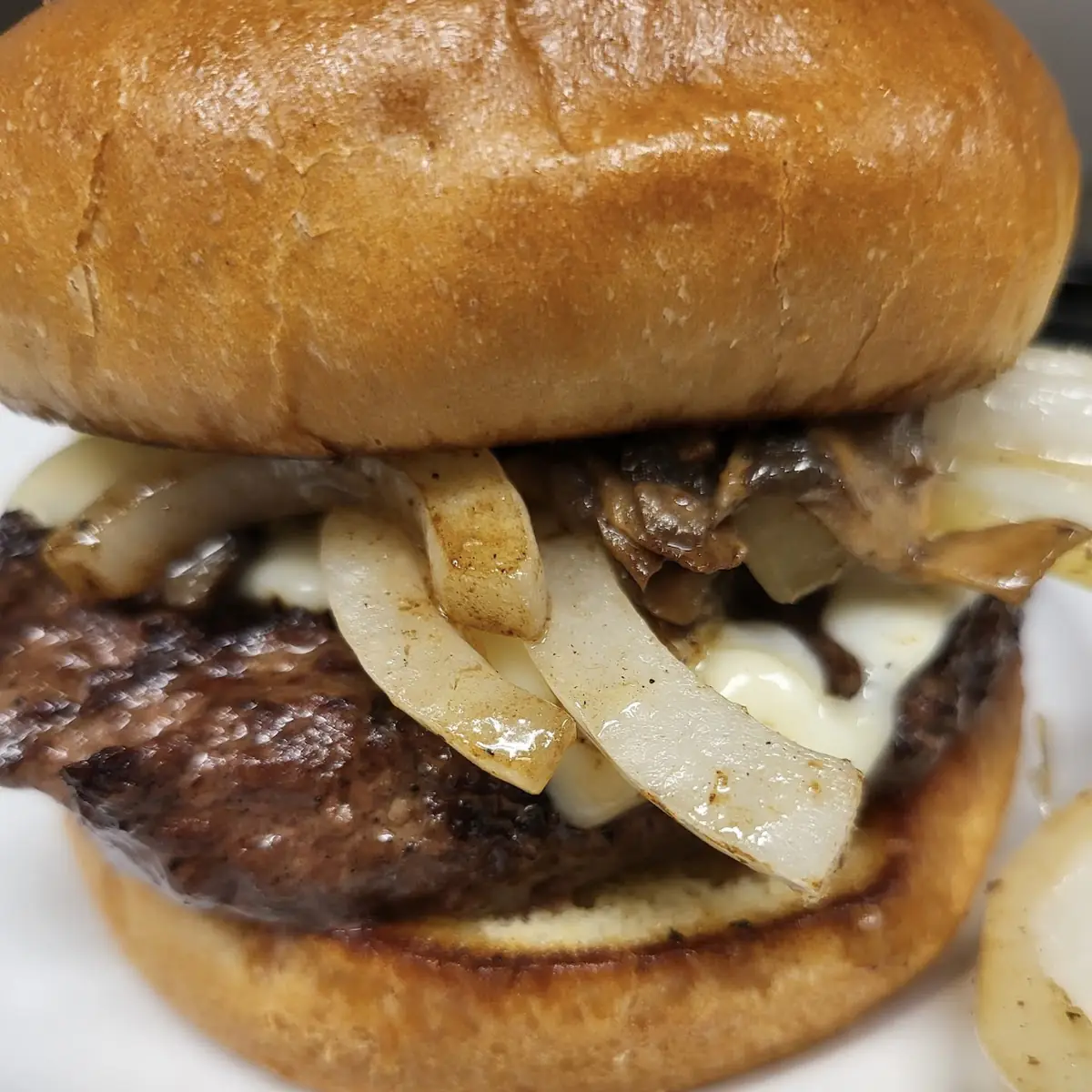 Mushroom & Swiss Burger