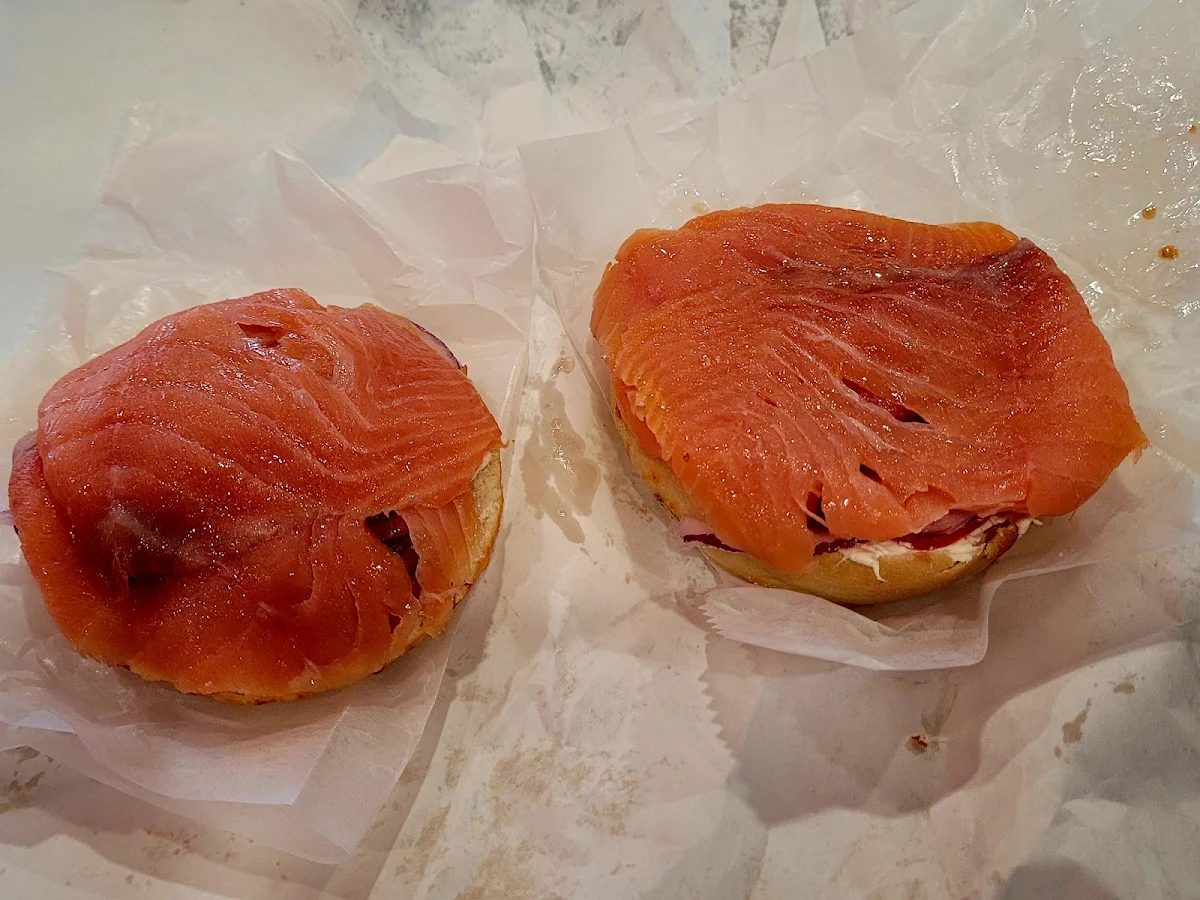 Nova Lox Open Face Smoked Salmon
