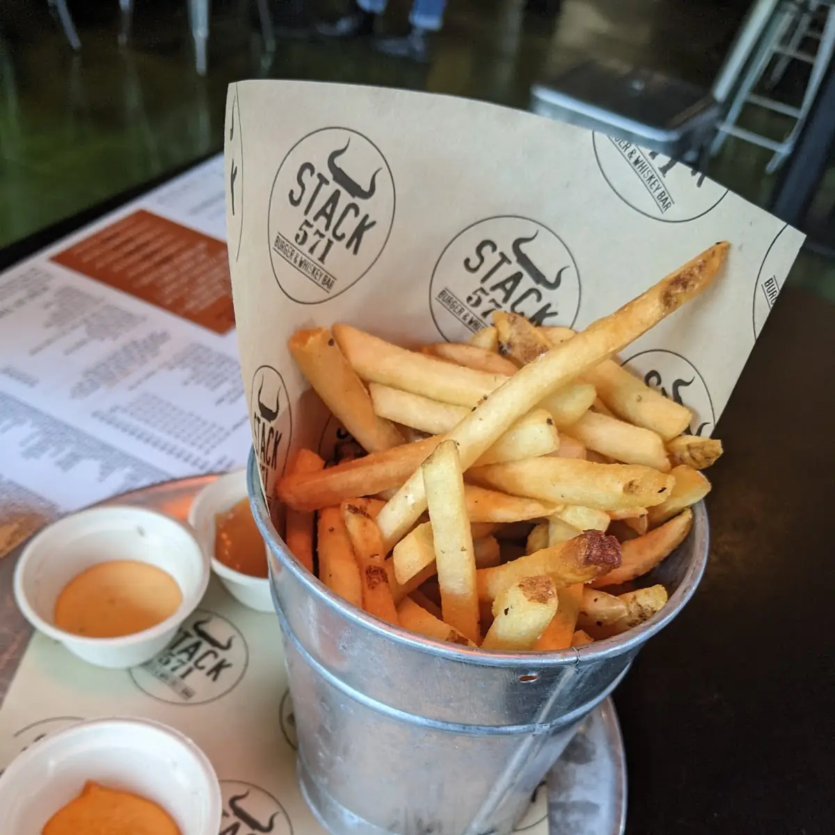 Fries and Dipping Sauce