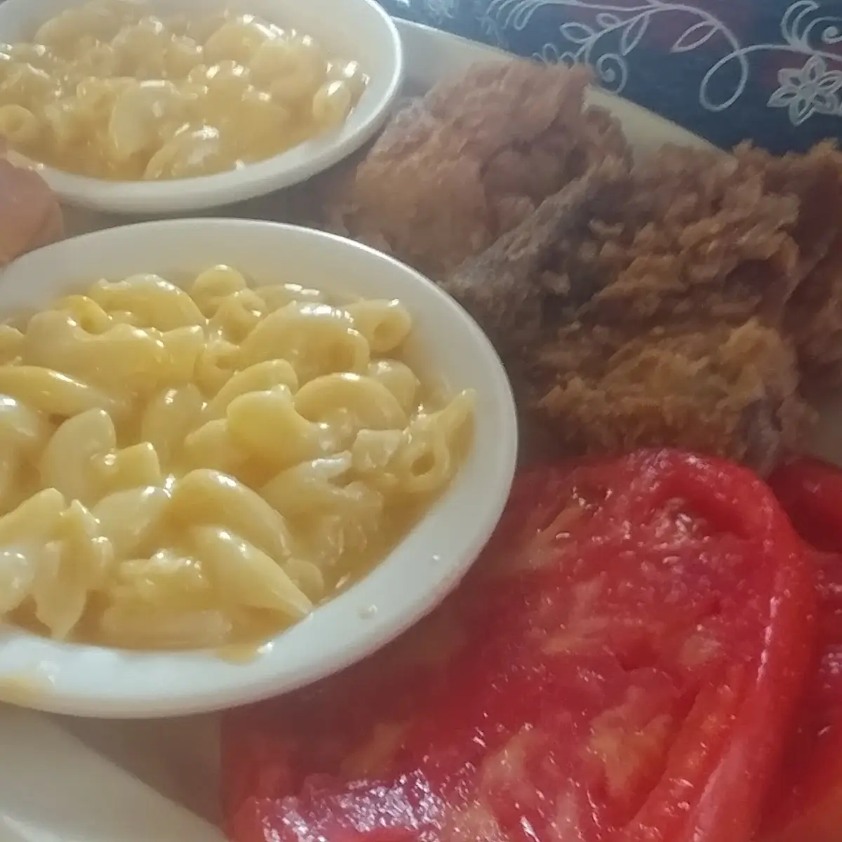 Fried Chicken Mac and Cheese