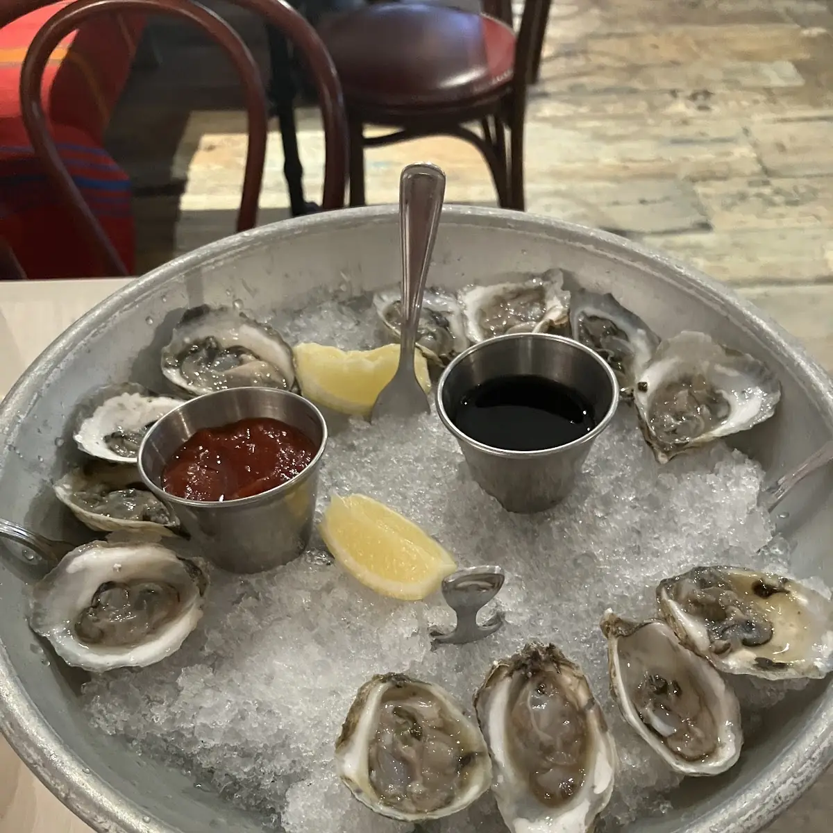 Oysters on the Half Shell