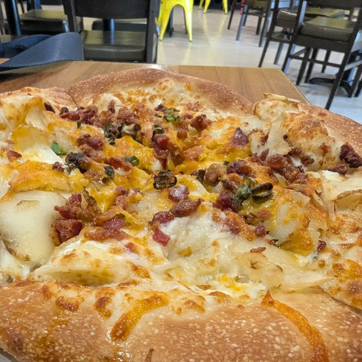 Loaded Potato Pizza