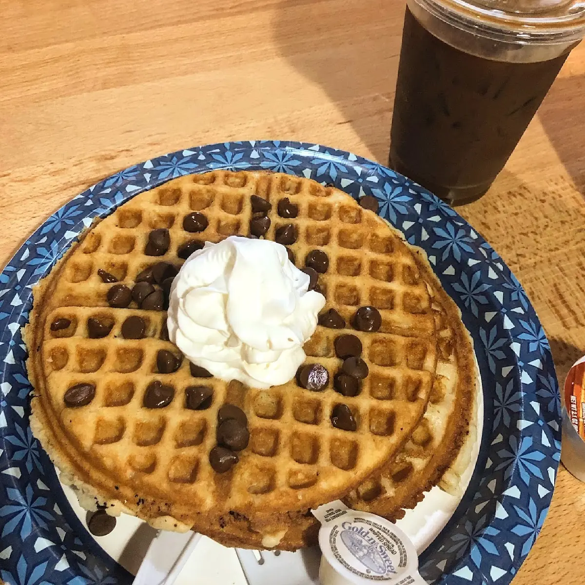 Chocolate Chip Waffles