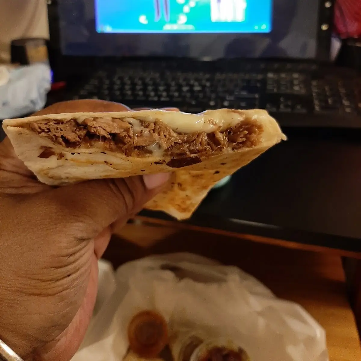 Quesadilla with Barbacoa