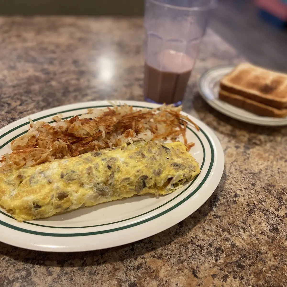 Scrambled Eggs Pancakes and Eggs