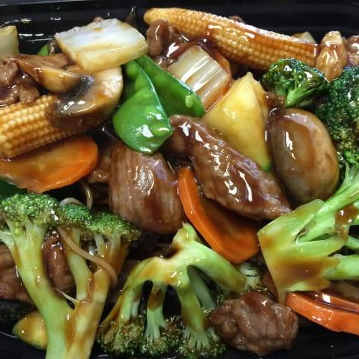 Beef w Mixed Vegetables