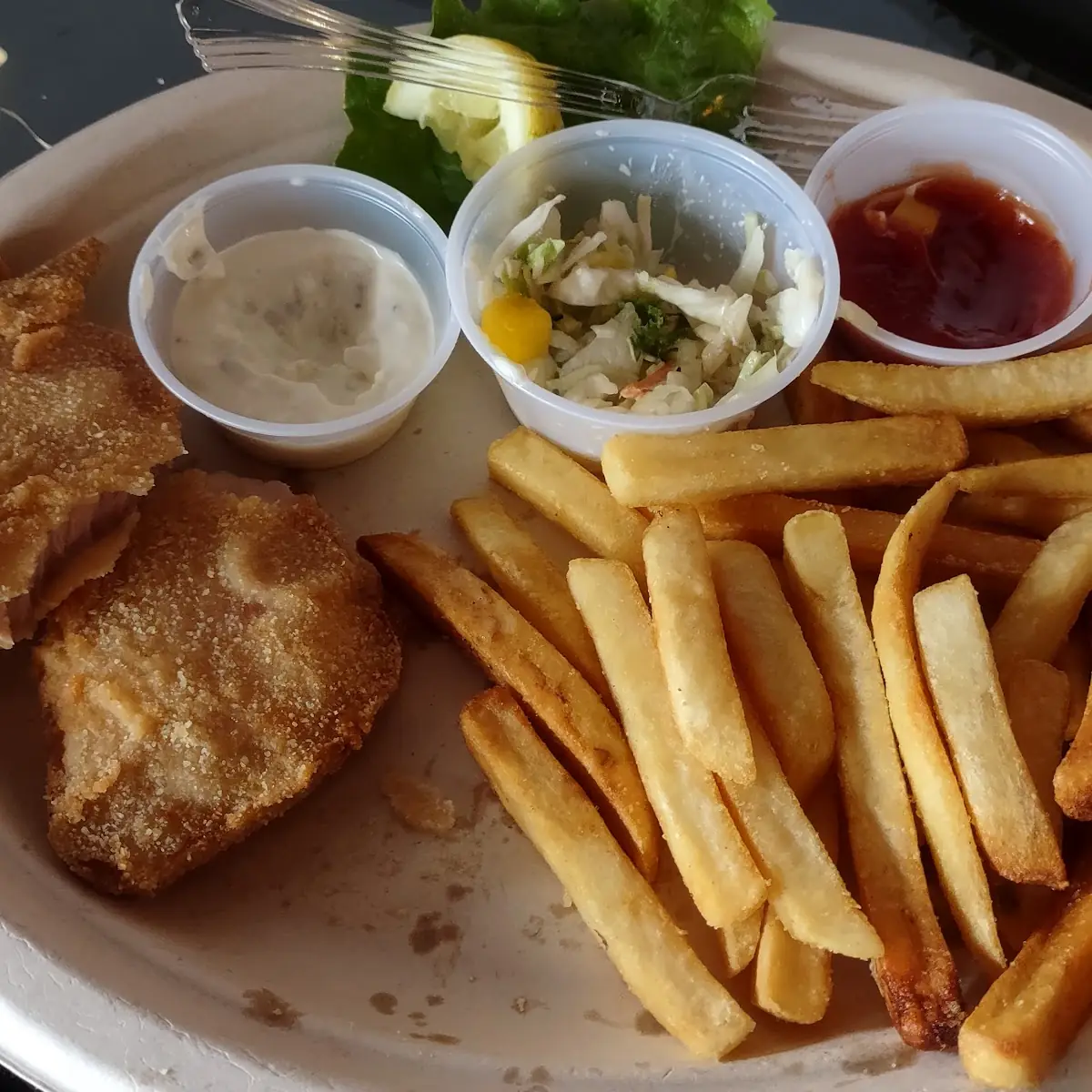 Ahi Tuna Fish and Chips