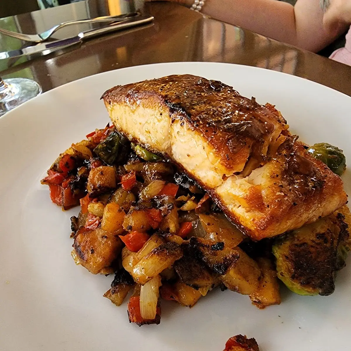Maple Bourbon Glazed Salmon - GS