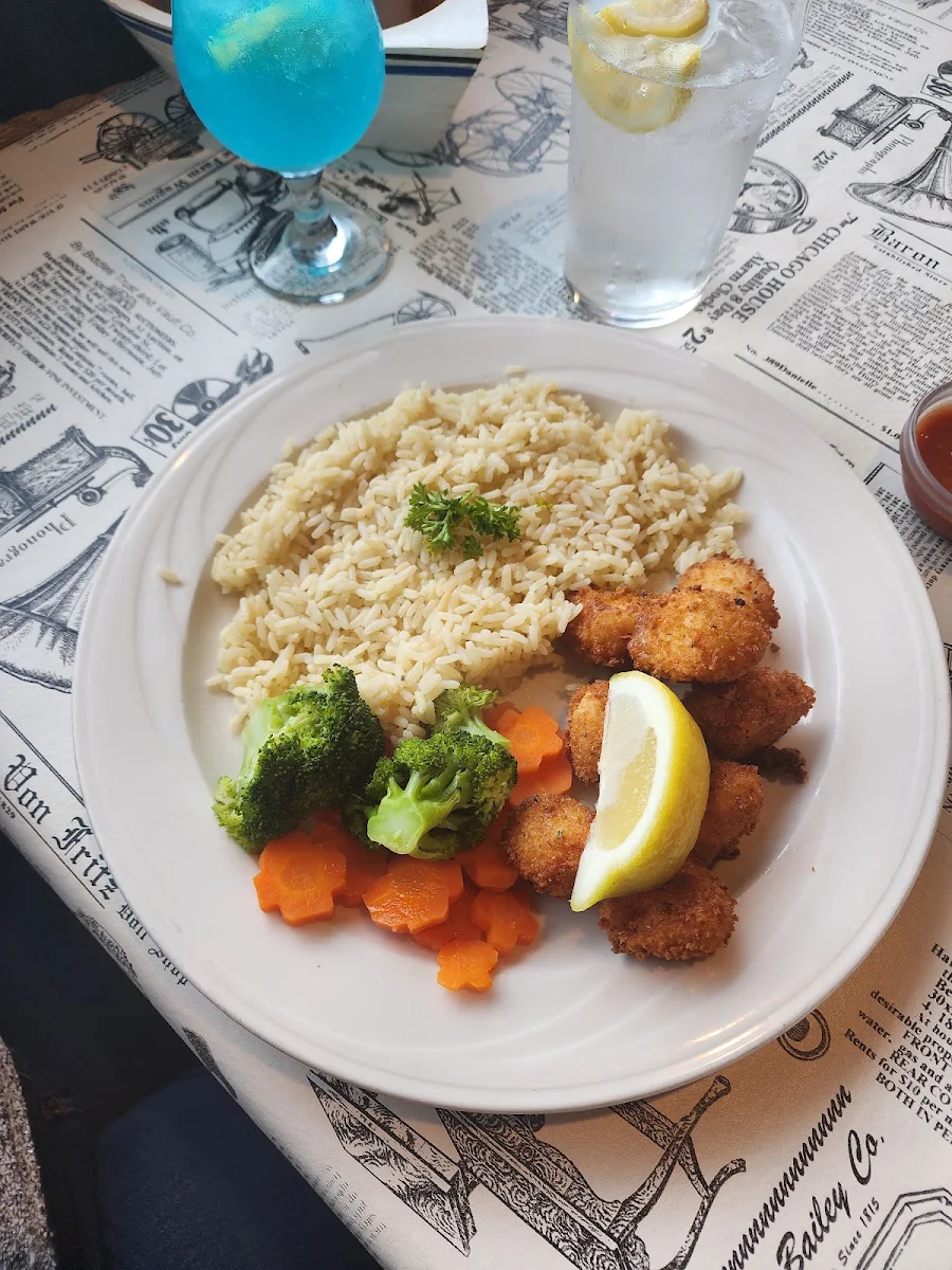 Breaded Scallops, Pelican Pier