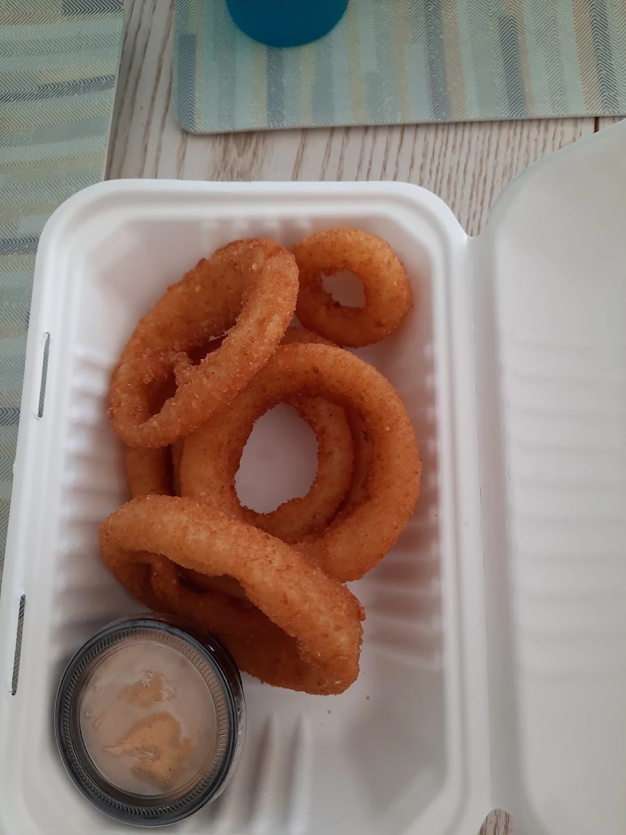 Thick Cut Onion Rings, Pelican Pier