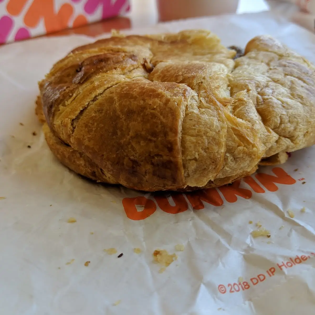 Sausage Egg and Cheese Croissant
