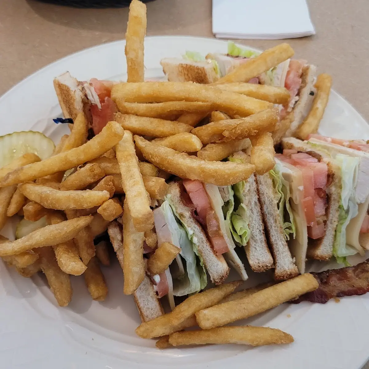 Turkey Club Sandwich