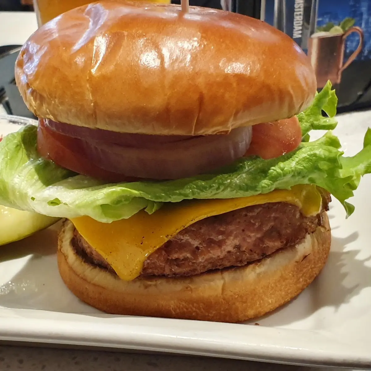 Beyond Meat Burger and Fries