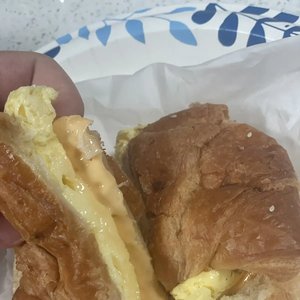 Egg znd Cheese Croissant