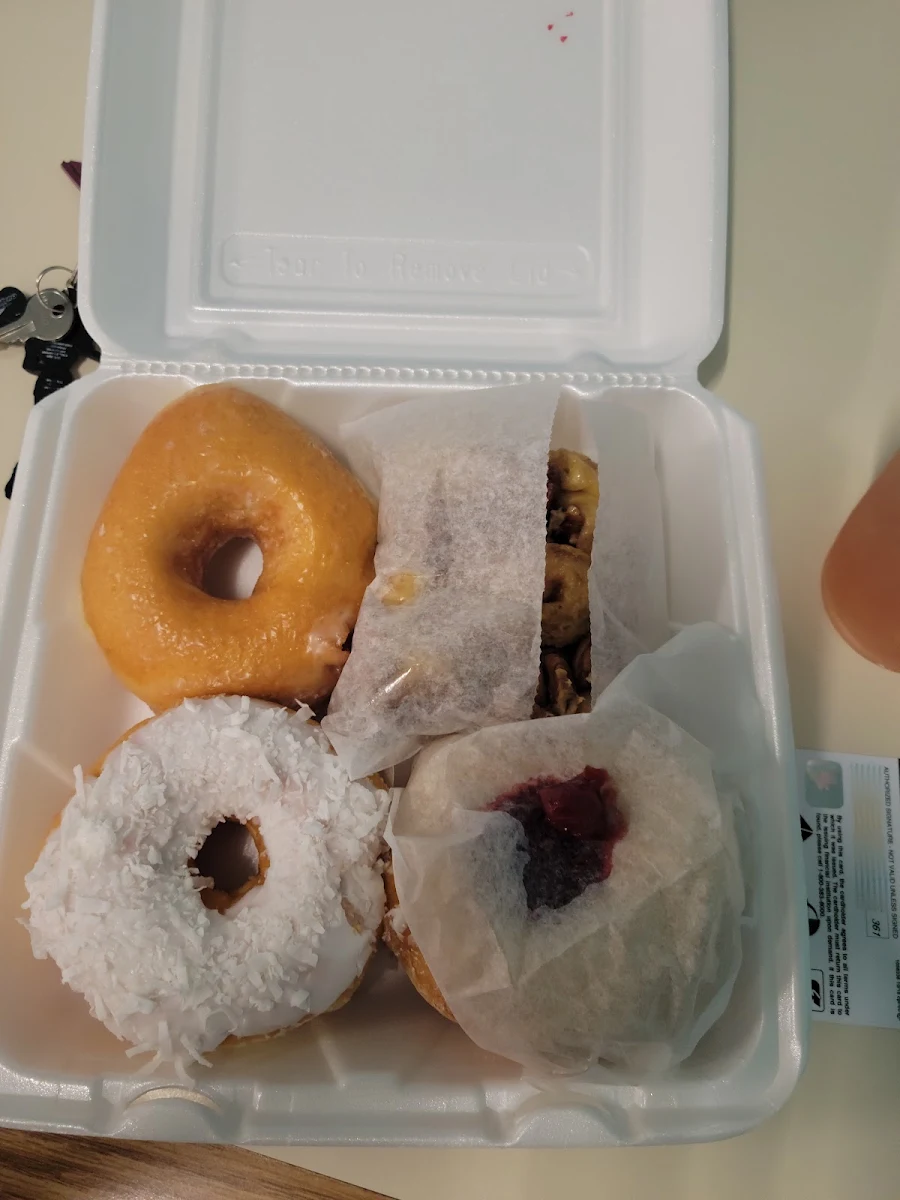 Cherry Cheese Cake Donuts