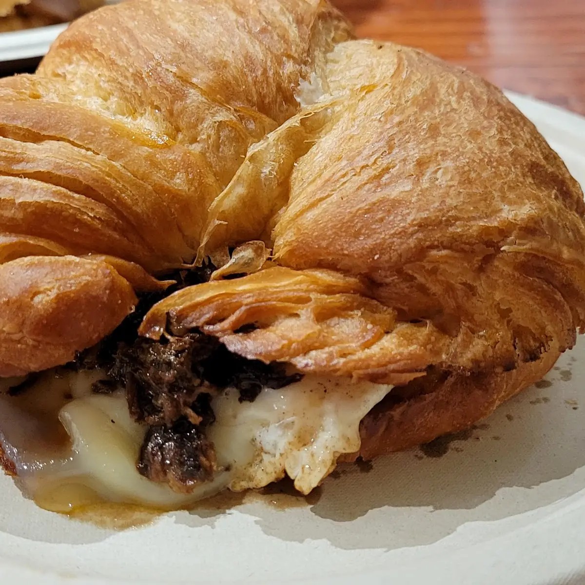 BBQ Pork Croissant