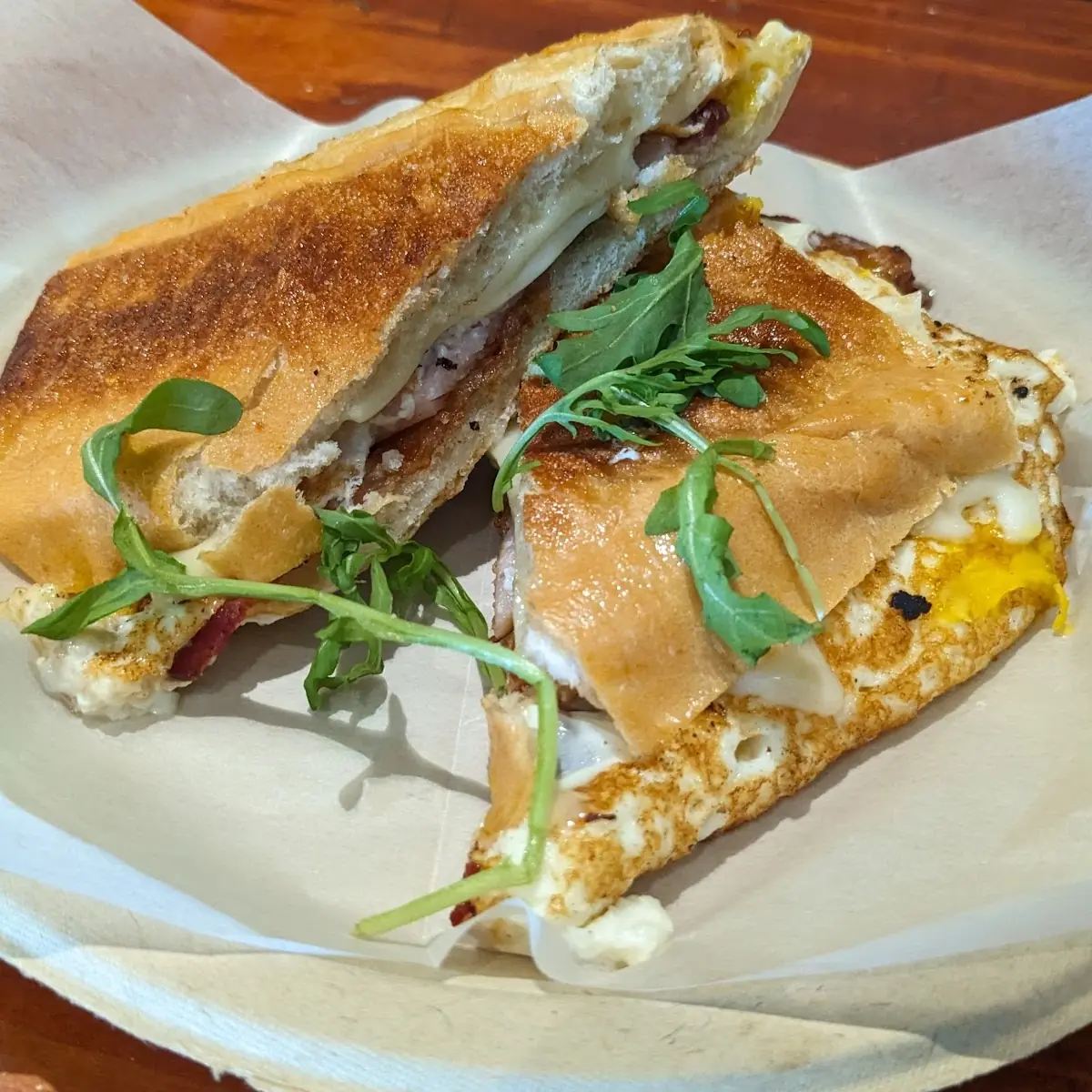 Cuban Breakfast Sandwich