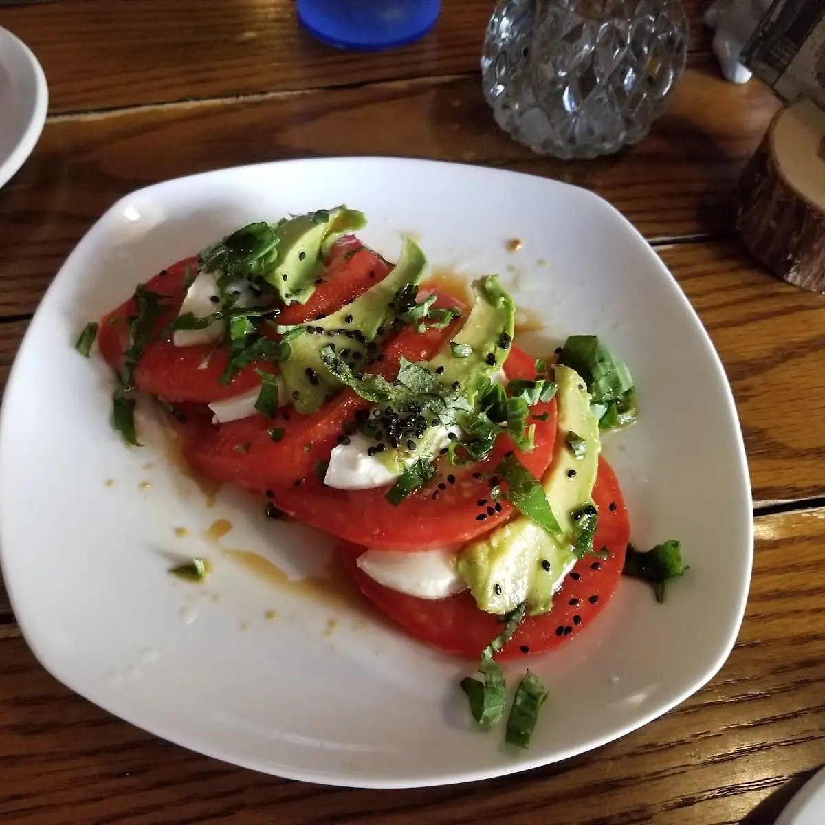 Avocado Caprese Salad