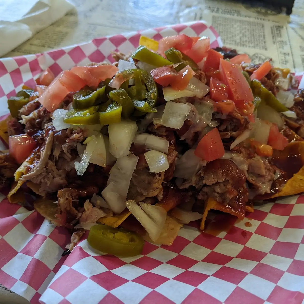 BBQ Nachos