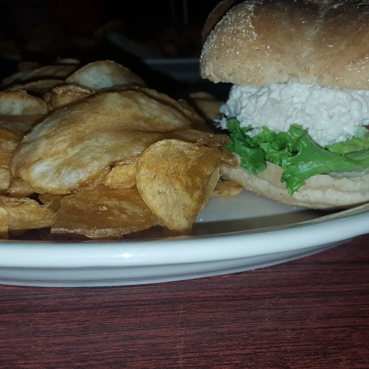 Chicken Salad Sandwich with House Chips