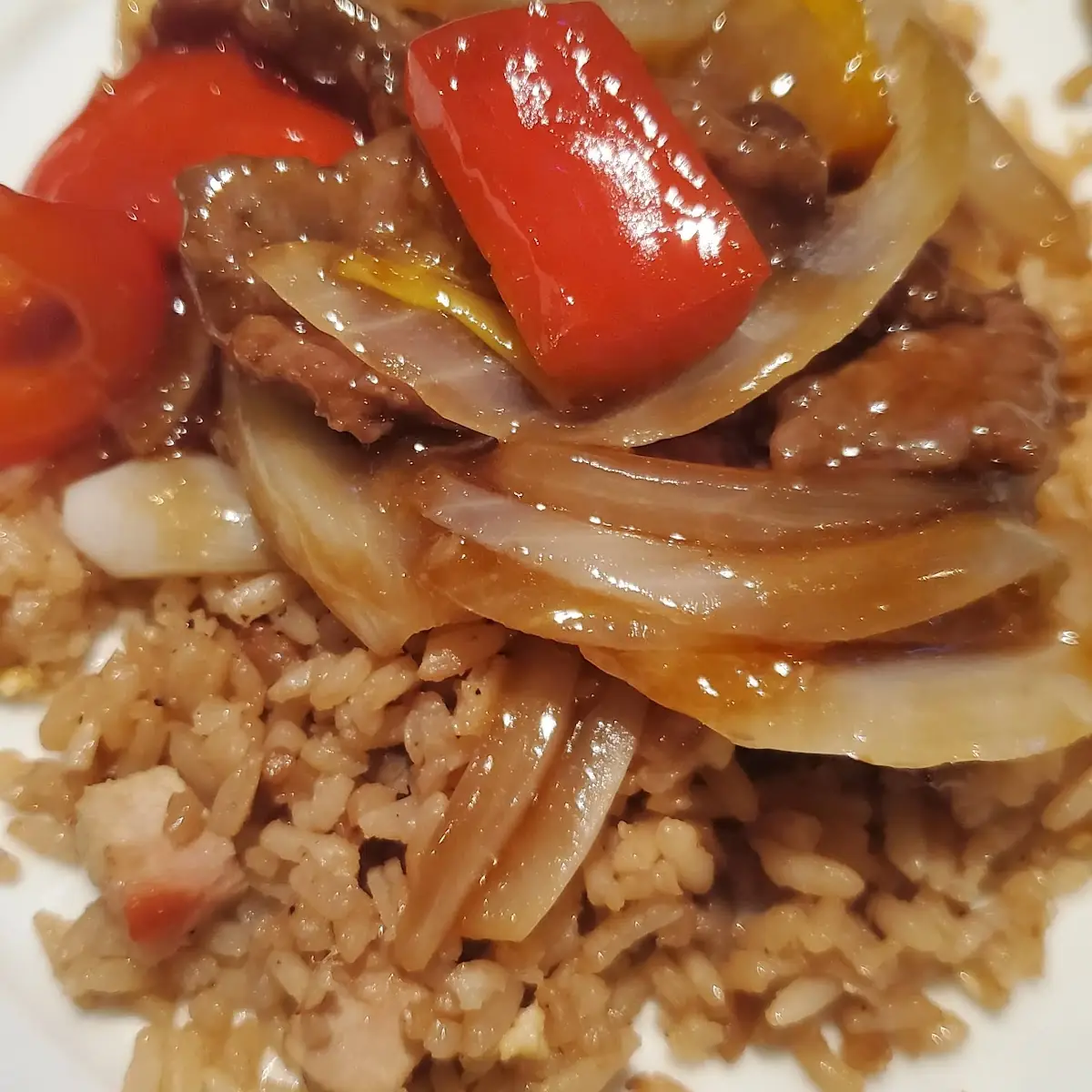 Pepper Steak with Onions