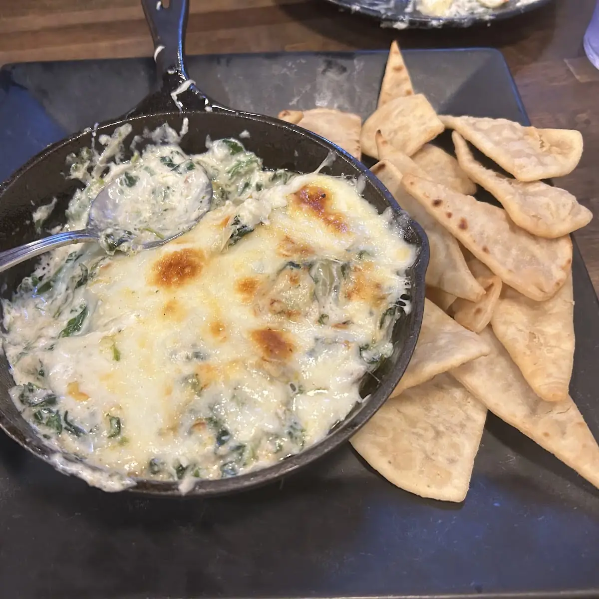 Spinach Artichoke & Crab Gratin