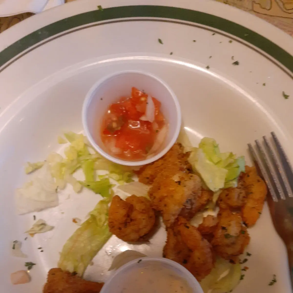 Hall Deten Fried Shrimp