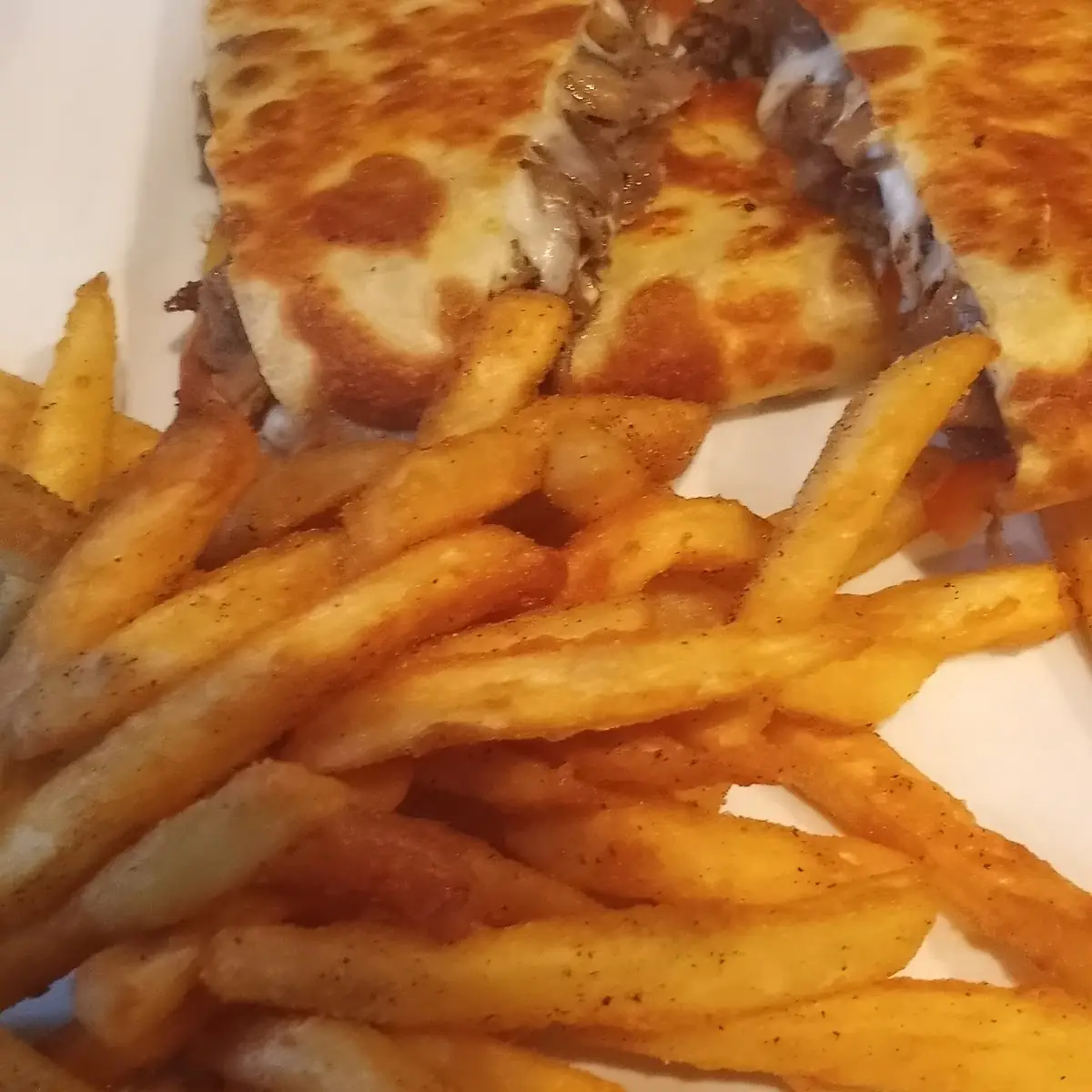 Philly Cheese Quesadilla