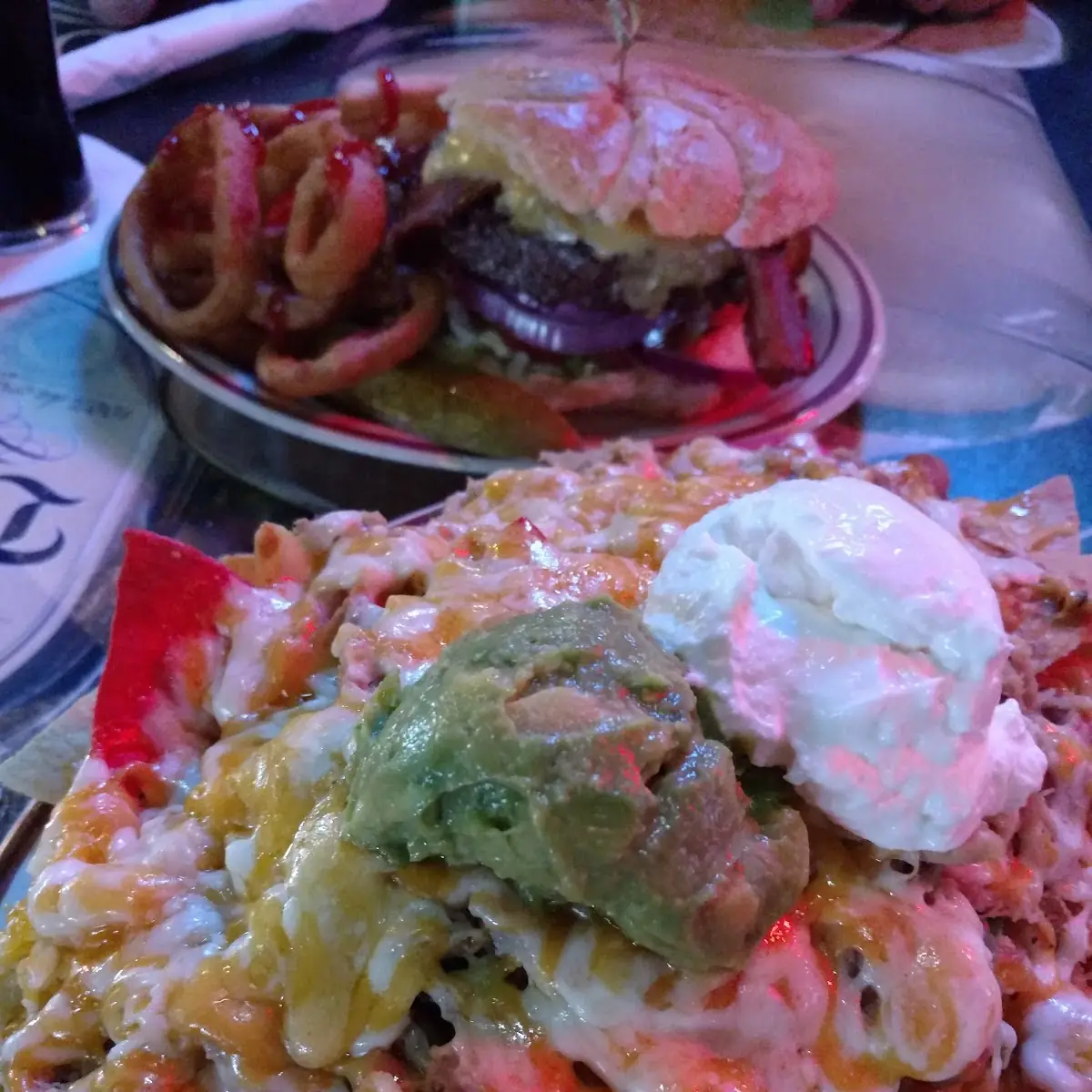 Nachos with Shredded Chicken